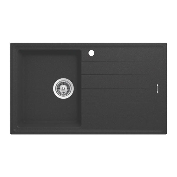 Quartz Single Bowl with Drainer