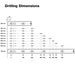 Drilling Dimensions of Drawer Runner