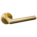 Satin Brass lever handle
