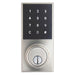 Digital Deadbolt, Satin nickel, Front