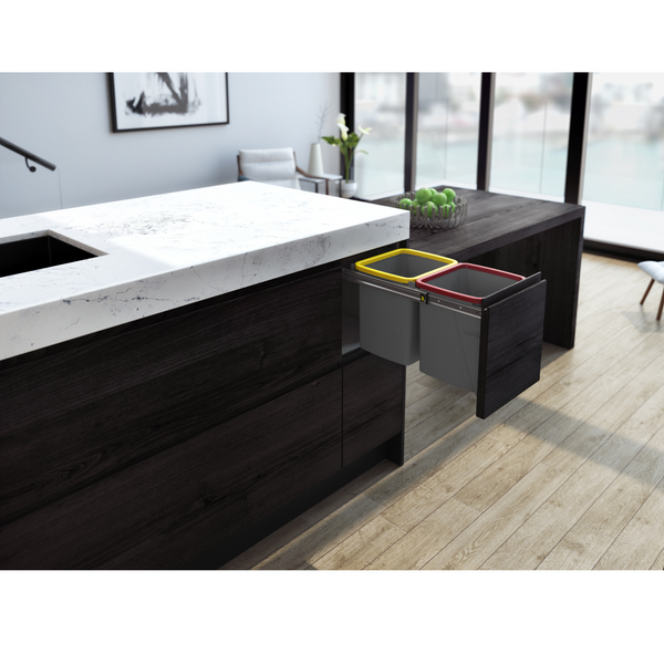 Hideaway Coloured Liner Holders For Bin Pails Hafele Home HAFELE HOME