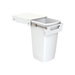 Hideaway Waste Bin Compact Soft-Close 1x50 Ltr Handle Pull