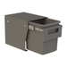 Hideaway Waste Bin Compact Soft-Close 1x15 Ltr floor Mounted (Handle Pull)