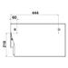 Hideaway Waste Bin Compact Soft-Close 2x15 Ltr Floor Mounted, Door Pull