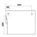 Hideaway Waste Bin Compact Soft-Close 2x20 Ltr Floor Mounted Door Pull