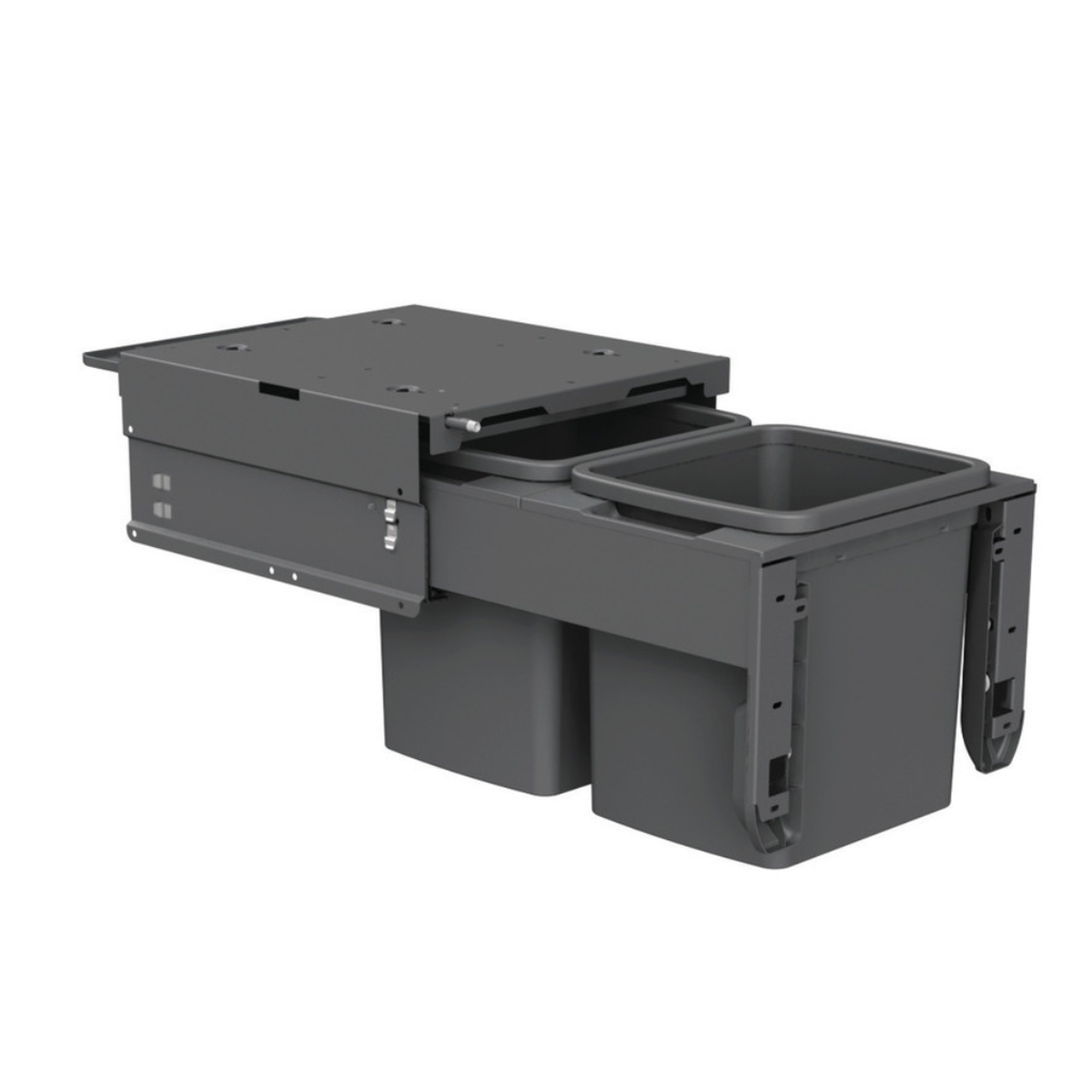 Hideaway Concelo Waste Bin 2x15L