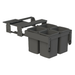 Hideaway Concelo -CR600 -416D-W Waste Bin 4 x 16Ltr