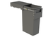 Hideaway Waste Bin Compact Soft-Close 1x40 Ltr (Door Pull)