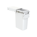 Hideaway Waste Bin Compact Soft-Close 1x40 Ltr (Door Pull)