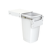 Hideaway Waste Bin Compact Soft-Close 1x50 Ltr Door Pull