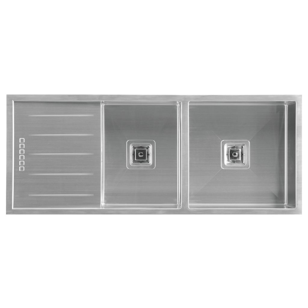 Squareline 1 & 3/4 Bowl with Drainer
