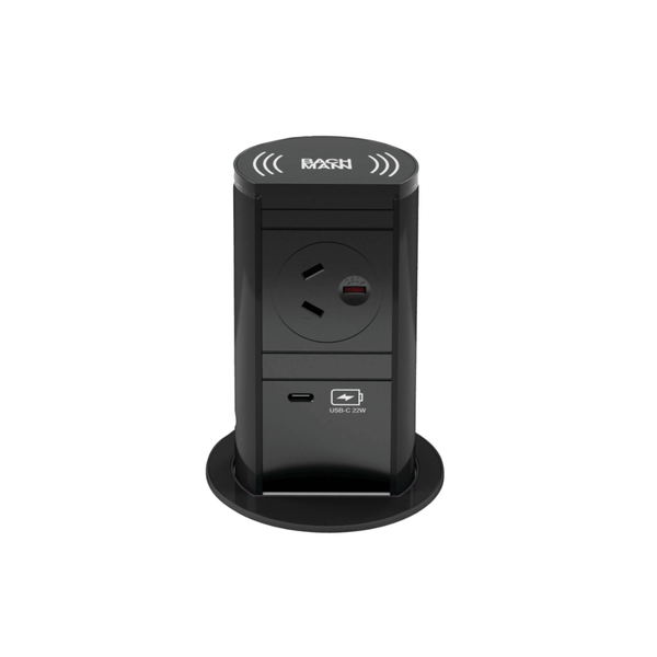 Elevator, with wireless charging