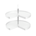 Carousel 270° Corner Unit, Rotating Tray Axle Mounted, Arena Pure