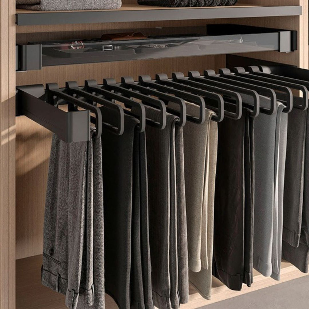 Trouser Rack Ideas Conero Side mount Trouser pull-out | Hafele Home – HAFELE HOME
