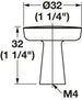 Furniture Knobs H2570 (Copy)