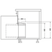Hailo Duo, Waste bin, 16 (2x8) Litre capacity