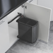 Hailo Duo, Waste bin, 16 (2x8) Litre capacity