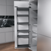 Tandem Side III Pull out Pantry Unit, Arena Pure