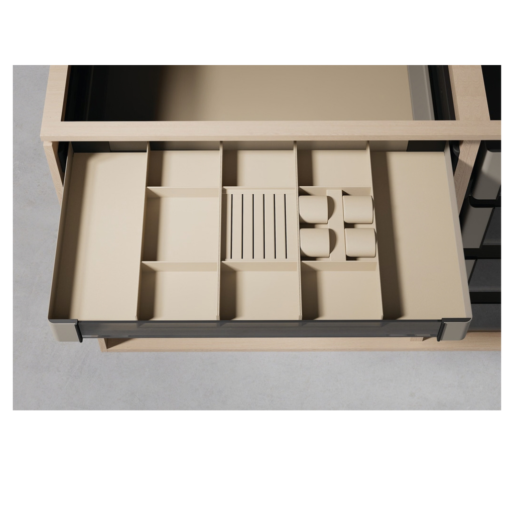 Conero H72 Pull Out Drawer with Leather Insert