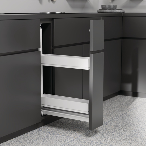 Dispensa Pull-out storage Unit, Junior Slim, Arena Pure