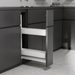 Dispensa Pull-out storage Unit, Junior Slim, Arena Pure