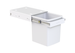 Hideaway Waste Bin Compact Soft-Close 1x15 Ltr (Handle Pull)