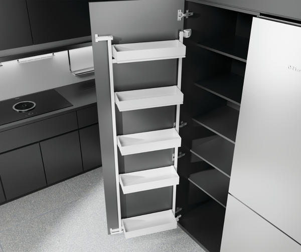 Tandem Side III Pull out Pantry Unit, Arena Pure