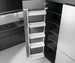 Tandem Side III Pull out Pantry Unit, Arena Pure