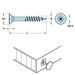 Hospa Pozidrive Countersunk Screws