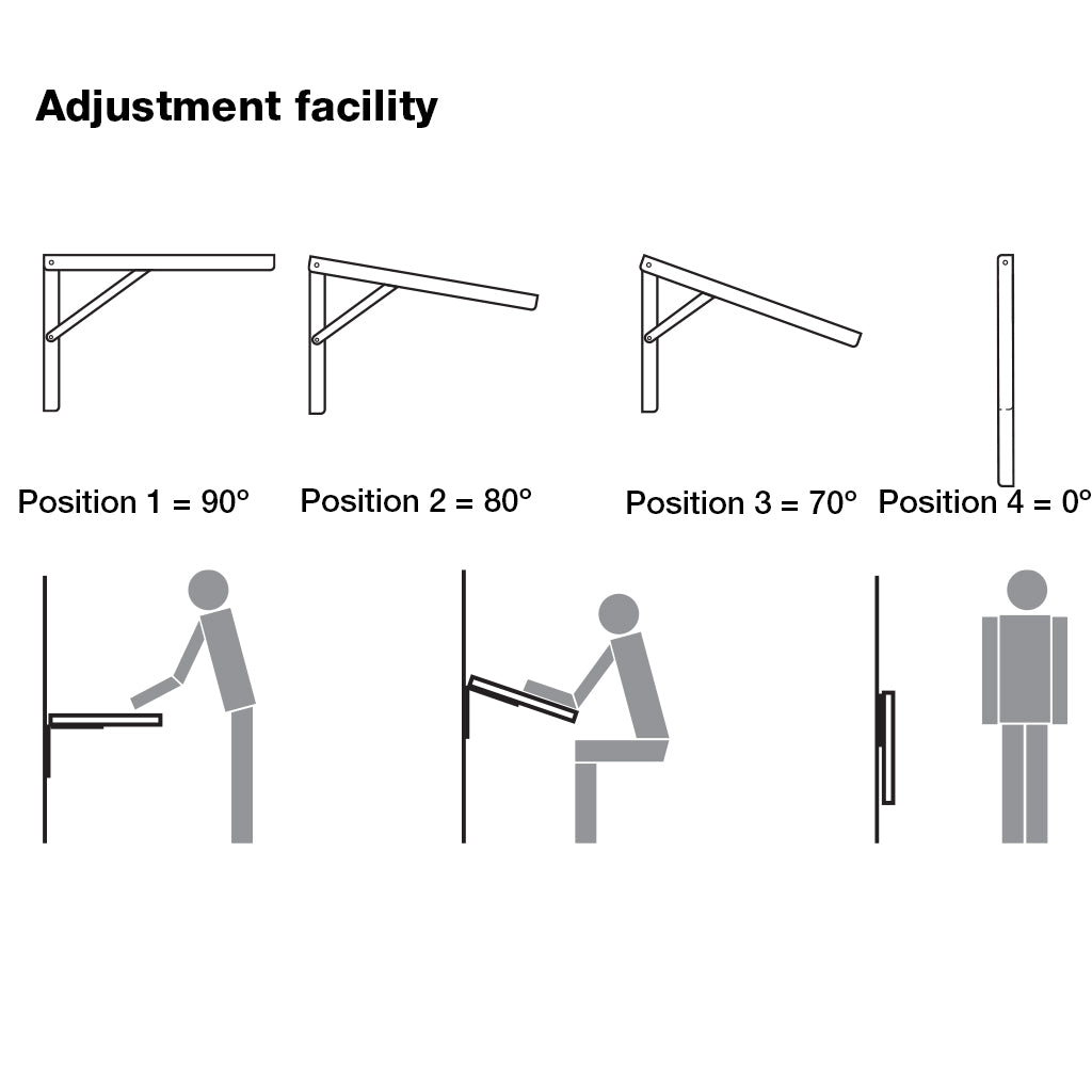 Adjustable Folding Bracket – HAFELE HOME