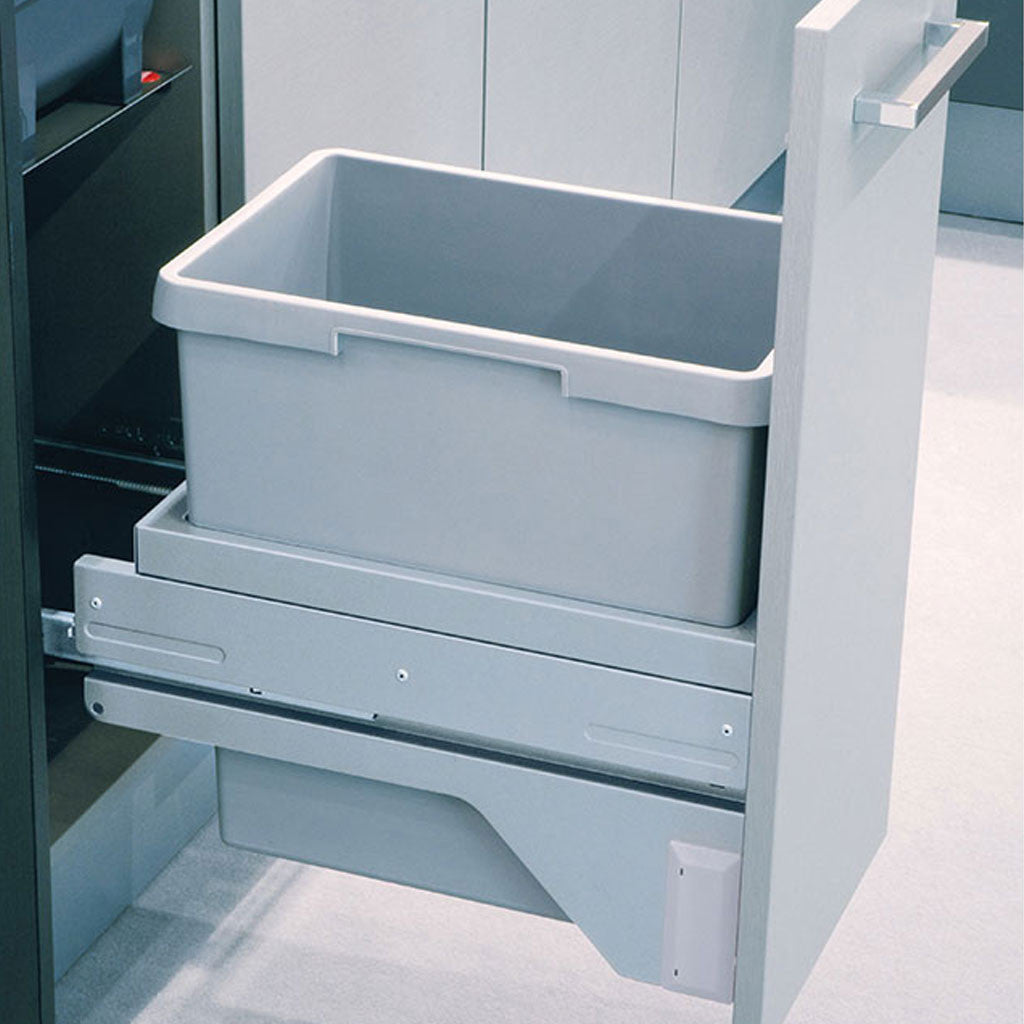 Hailo EURO-CARGO ST30 Kitchen pull out bin in light grey