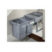Ninka Pull-out waste and recycling bin, For carcase with min. width 400 mm, base mounted behind hinged door