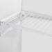 White Laundry Rack mounted to wall