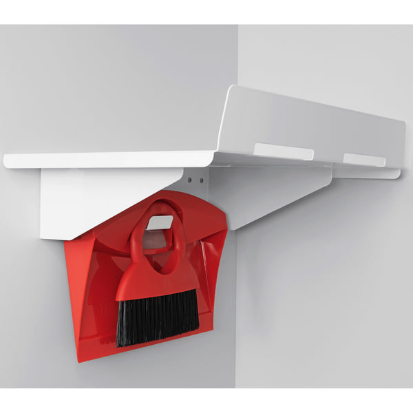 Hailo Storage Shelf with Dustpan set