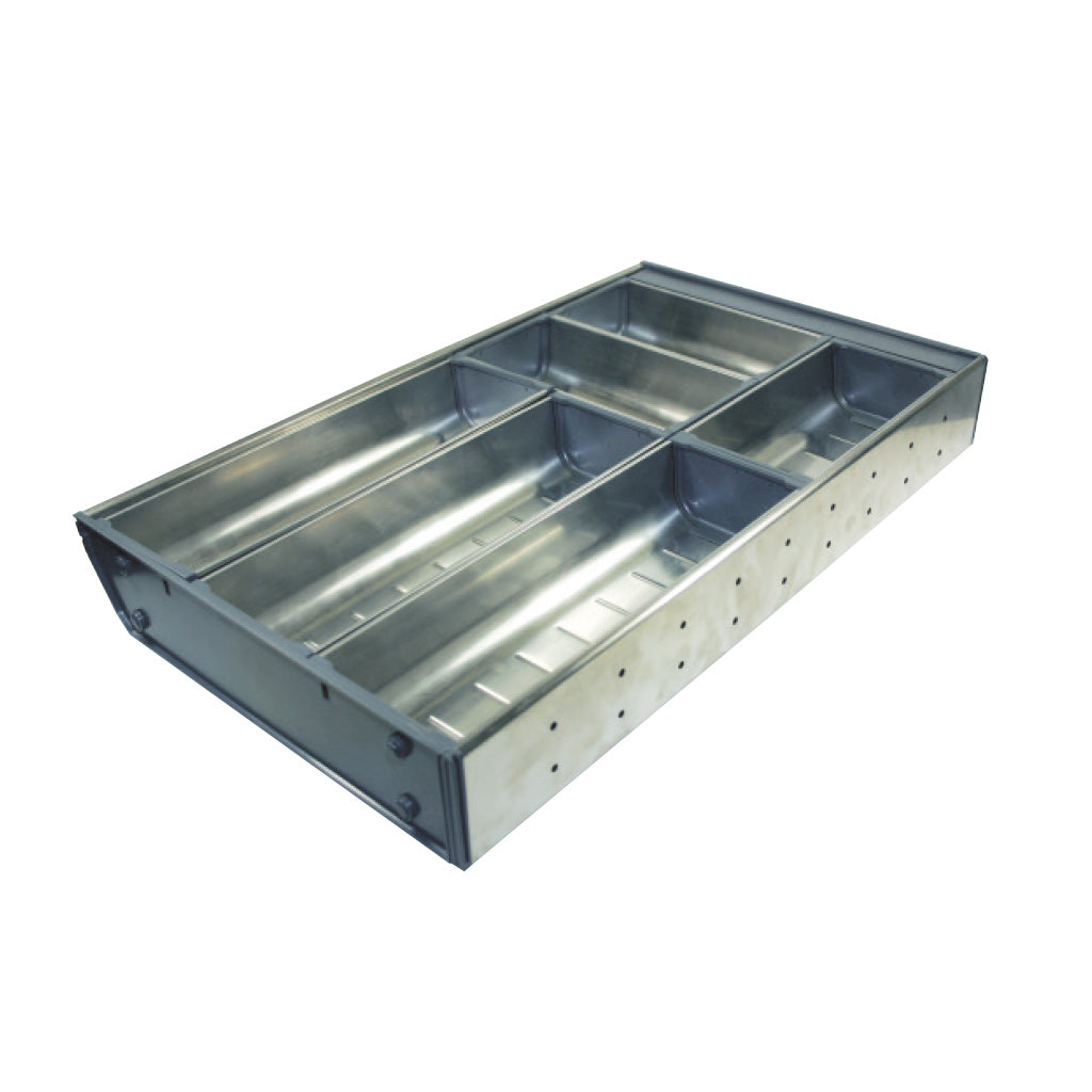 Stainless Steel Cutlery Tray