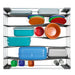 Showcase of Spaceflexx flexible drawer organisation with tupperware in different compartments