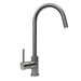 Gun Metal Gooseneck Mixer Tap