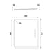 Squareline Drainer Tray - Linen