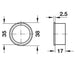 Dimensional Drawing of Ventilation Trim