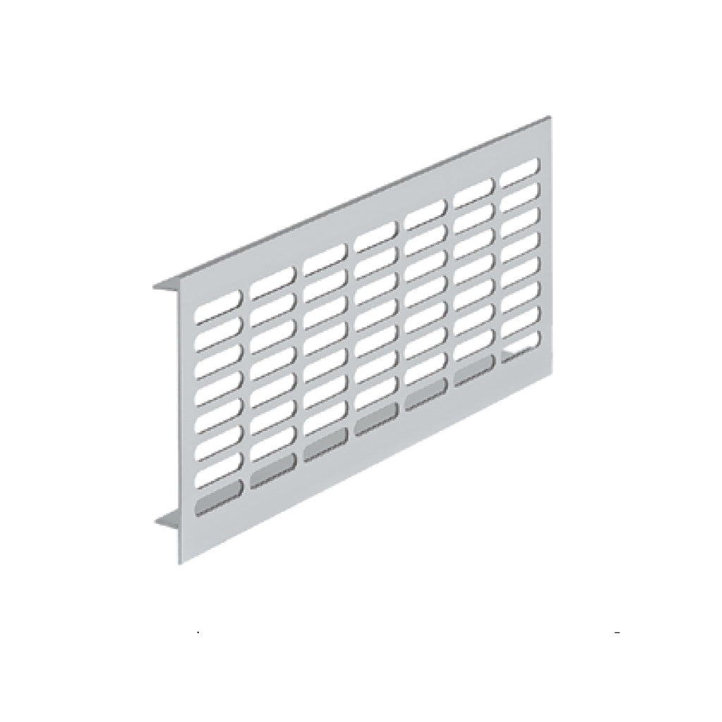 Aluminium Ventilation Grill silver coloured