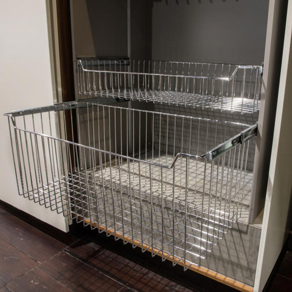 Installed Starax Pull-Out Wire Basket
