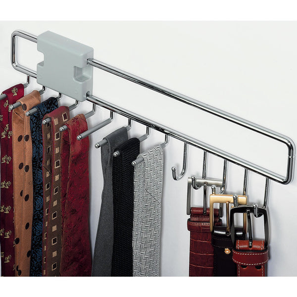 EXTENDING TIE AND BELT RACK