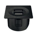 Black USB Charger Station Square Housing
