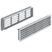 White Plastic Ventilation Grill - two pieces