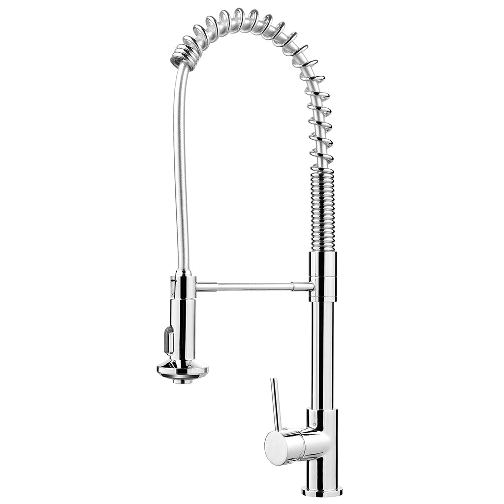 Hafele Mixer Tap Chrome Gooseneck Dual Sprayer