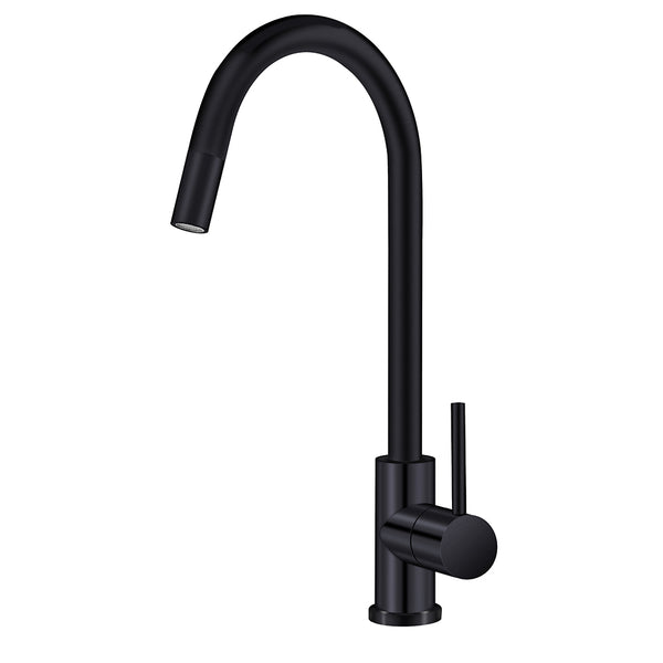 Hafele Mixer Tap Black PVD Brushed Stainless Steel