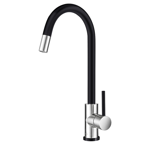 Hafele Mixer Tap Two Tone Black & Stainless Steel